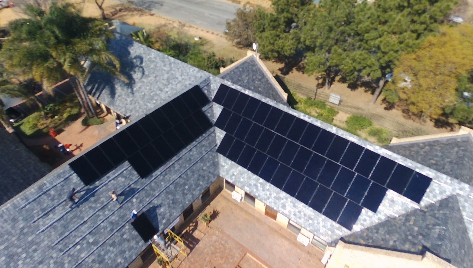Commercial Solar Installation — Woodmead Office Park